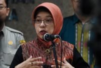 Pelaksana Tugas (Plt.) Kepala BPS Amalia Adininggar Widyasanti. (Facebook.com @Amalia Adininggar Widyasanti)